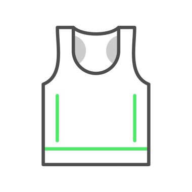 Tank Top Creative Icons Desig