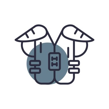 Chest Protection Creative Icons Desig