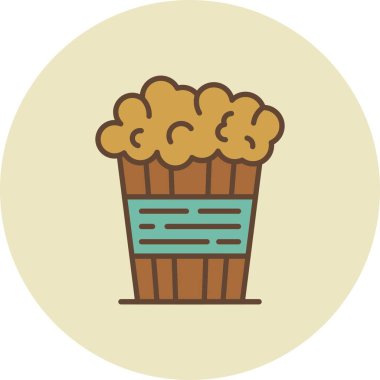  Popcorn Creative Icons Desig
