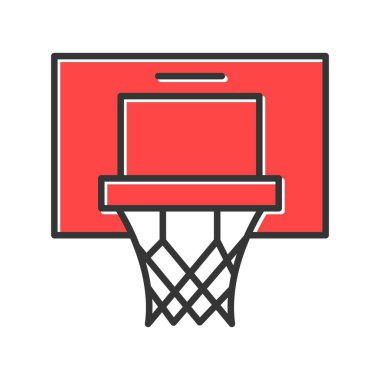 Basketbol Yaratıcı Simgeler Tasarımı