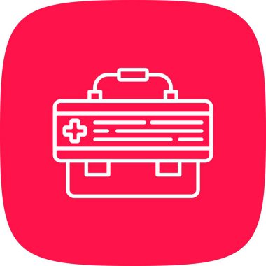 İlk Yardım Kiti Yaratıcı Simgeler Tasarımı