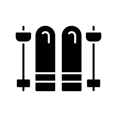 Skis Creative Icons Desig