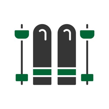 Skis Creative Icons Desig