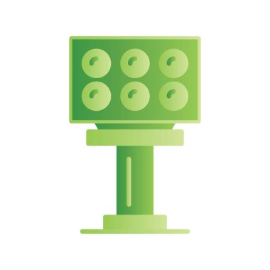 Stadium Light Creative Icons Desig