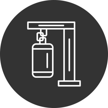 Punching Bag Creative Icons Desig