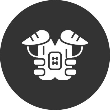 Chest Protection Creative Icons Desig