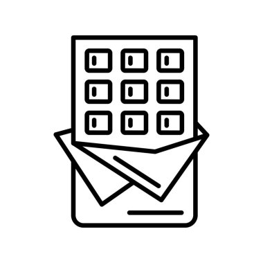 Chocolate Bar Creative Icons Desig