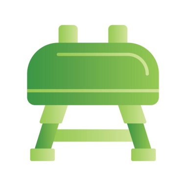 Vaulting Horse Creative Icons Desig