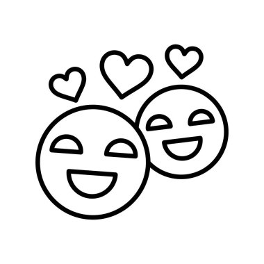 Happiness Creative Icons Desig