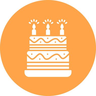 Birthday Cake Creative Icons Desig