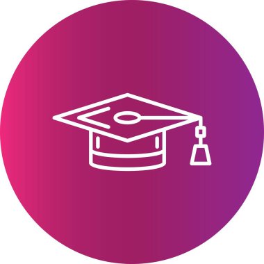 Graduation Cap Creative Icons Desig