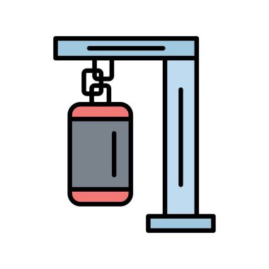 Punching Bag Creative Icons Desig