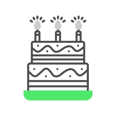 Birthday Cake Creative Icons Desig