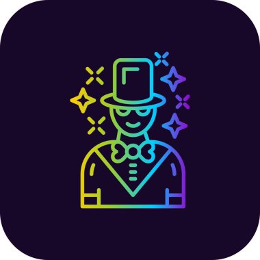  Magician Creative Icons Desig
