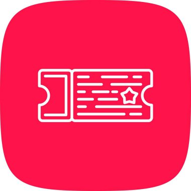 Ticket Creative Icons Desig