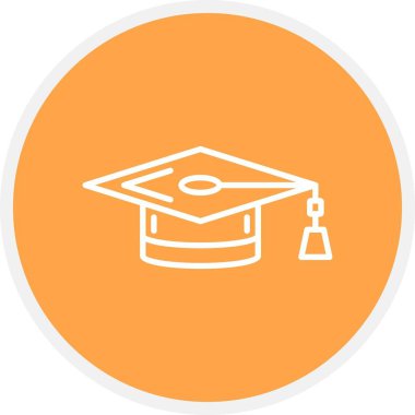 Graduation Cap Creative Icons Desig