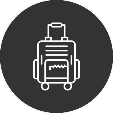 Travel Bag Creative Icons Desig