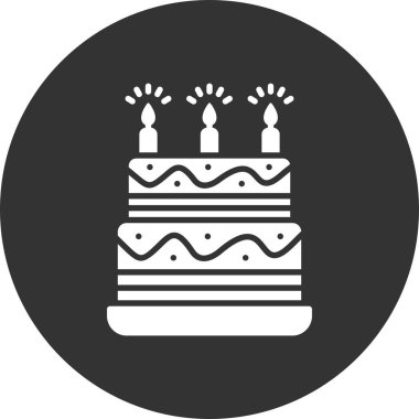 Birthday Cake Creative Icons Desig