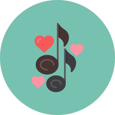 Love Song Creative Icons Desig