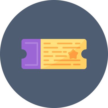 Ticket Creative Icons Desig
