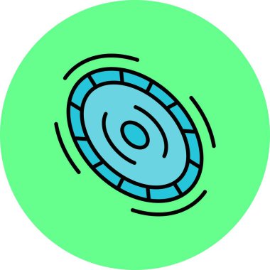 Frisbee Creative Icons Desig