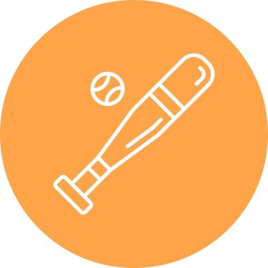 Baseball Bat Creative Icons Desig