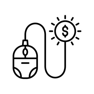 Pay Per Click Creative Icons Desig