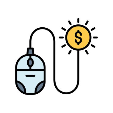 Pay Per Click Creative Icons Desig