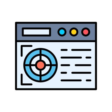 Target Creative Icons Desig