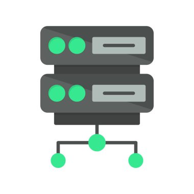 Server Creative Icons Desig