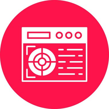 Target Creative Icons Desig