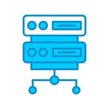 Server Creative Icons Desig