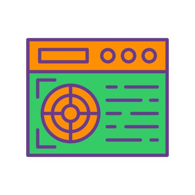 Target Creative Icons Desig