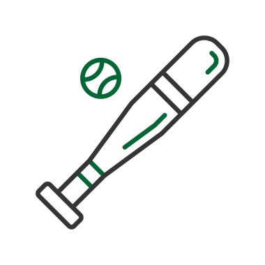 Baseball Bat Creative Icons Desig