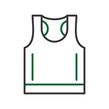 Tank Top Creative Icons Desig