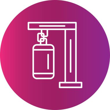 Punching Bag Creative Icons Desig