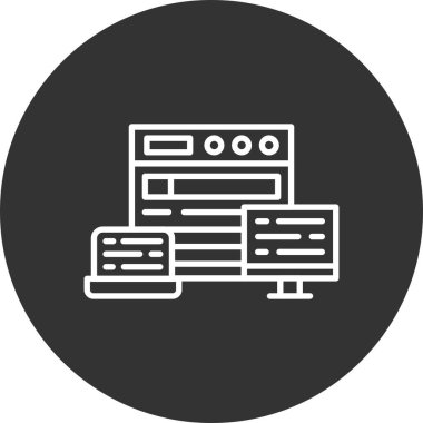 Responsive Design Creative Icons Desig