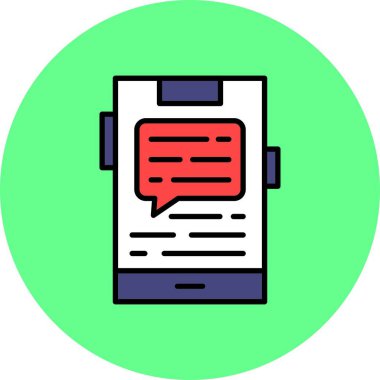 Chat Creative Icons Desig