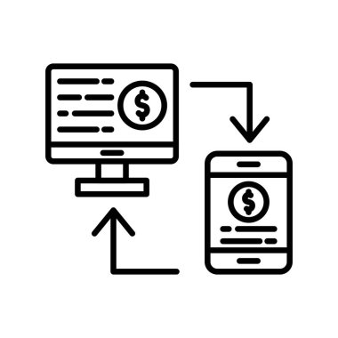 Online Transfer Creative Icons Desig