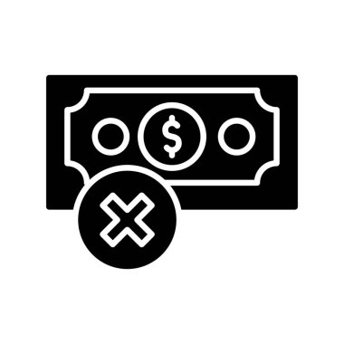 No Money Creative Icons Desig