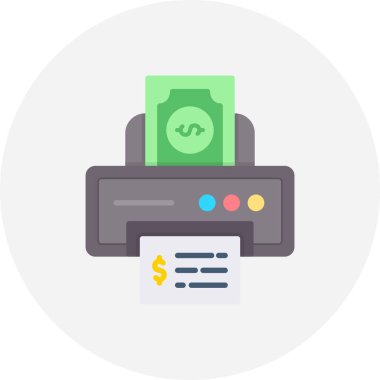 Yazıcı Yaratıcı Simgeler Tasarımı