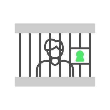 Prison Creative Icons Desig