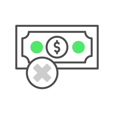No Money Creative Icons Desig