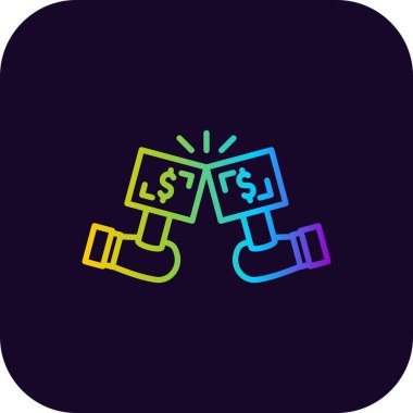 Bidding Creative Icons Desig