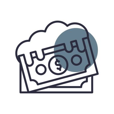 Money Laundering Creative Icons Desig