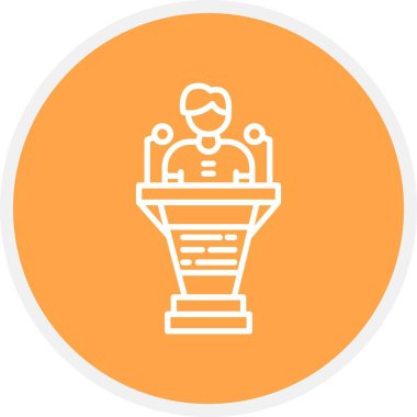 Politician Creative Icons Desig