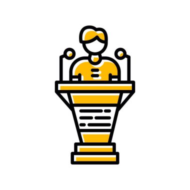 Politician Creative Icons Desig