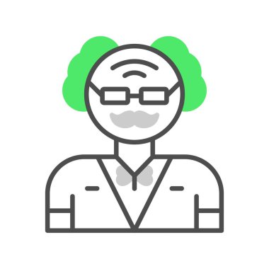 Old Woman Creative Icons Desig