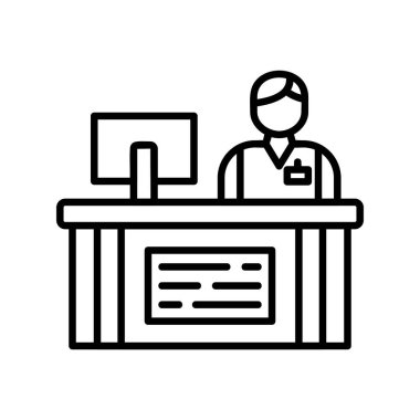  Cashier Creative Icons Desig