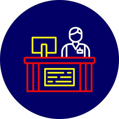  Cashier Creative Icons Desig